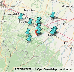 Mappa Via Palmiro Togliatti, 48025 Riolo Terme RA, Italia (9.98875)