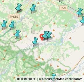 Mappa Via Palmiro Togliatti, 48025 Riolo Terme RA, Italia (6.1115)