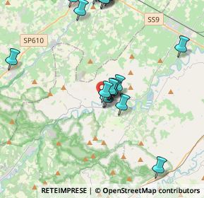 Mappa Via Palmiro Togliatti, 48025 Riolo Terme RA, Italia (4.6105)