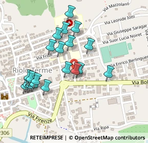 Mappa Via Mons.V.Tarlombani, 48025 Riolo Terme RA, Italia (0.232)