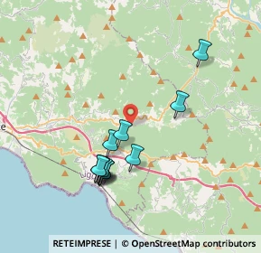 Mappa Via Fiume, 16030 Castiglione Chiavarese GE, Italia (3.57182)