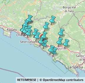 Mappa Via Fiume, 16030 Castiglione Chiavarese GE, Italia (11.5175)