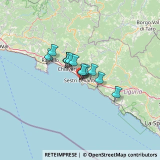 Mappa Via XXV Aprile, 16039 Sestri Levante GE, Italia (7.77231)