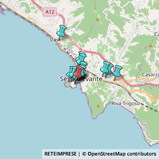 Mappa Via XXV Aprile, 16039 Sestri Levante GE, Italia (0.6875)