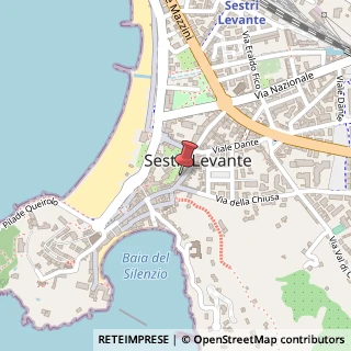 Mappa Via XXV Aprile, 34, 16039 Sestri Levante, Genova (Liguria)