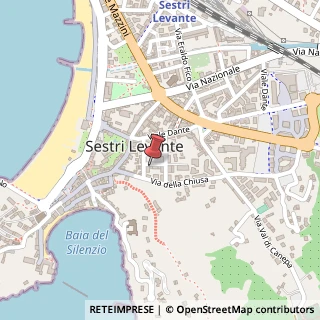 Mappa Piazza Aldo Moro, 14, 16039 Sestri Levante, Genova (Liguria)