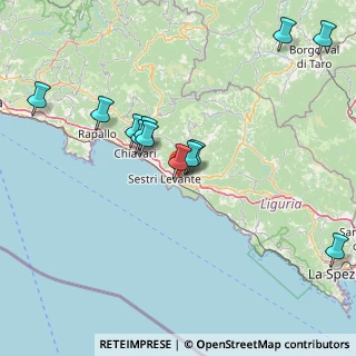 Mappa SP 523, 16039 Sestri Levante GE (16.23917)