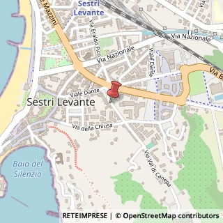 Mappa Via Val di Canepa, 16, 16039 Sestri Levante, Genova (Liguria)