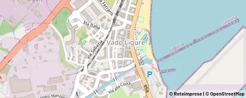 Mappa Vado Ligure