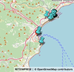 Mappa 17043 Vado ligure SV, Italia (3.8485)