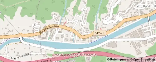 Mappa Casarza Ligure