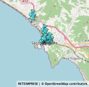 Mappa Via Stati Uniti, 16039 Sestri Levante GE, Italia (0.66538)