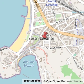 Mappa Piazza Aldo Moro, 20, 16039 Sestri Levante, Genova (Liguria)