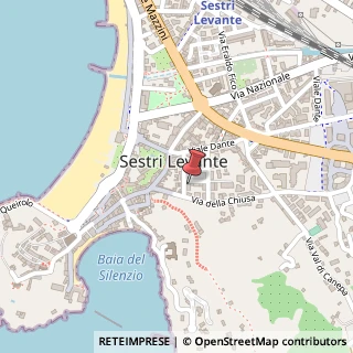 Mappa Piazza Aldo Moro, 16, 16039 Sestri Levante, Genova (Liguria)