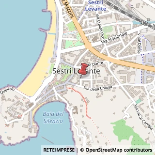 Mappa Piazza moro aldo 1, 16030 Sestri Levante, Genova (Liguria)