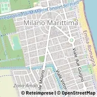 Mapa Cervia