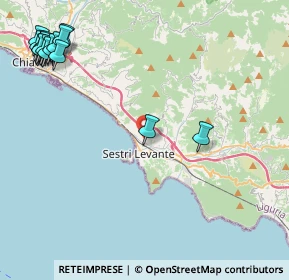 Mappa Via Olanda, 16039 Sestri Levante GE, Italia (6.22467)