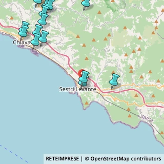 Mappa Via Privata Liguria, 16039 Sestri Levante GE, Italia (6.68)