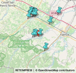 Mappa Via Farfotta, 48025 Riolo Terme RA, Italia (7.30267)