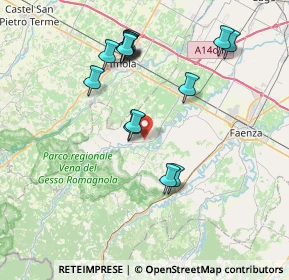 Mappa Via Farlotta, 48025 Riolo Terme RA, Italia (7.63929)