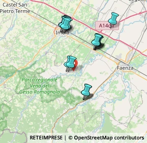 Mappa Via Farfotta, 48025 Riolo Terme RA, Italia (7.06556)