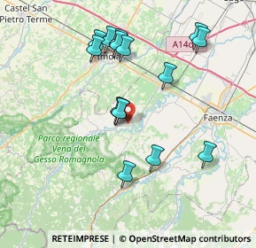 Mappa Via Farlotta, 48025 Riolo Terme RA, Italia (7.44533)