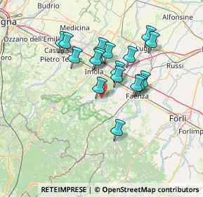 Mappa Via Farfotta, 48025 Riolo Terme RA, Italia (11.95824)