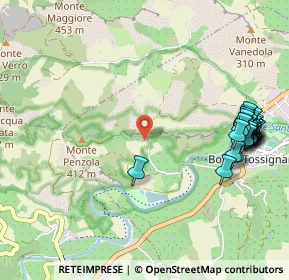 Mappa Via Budriolo, 40021 Borgo Tossignano BO, Italia (1.30357)