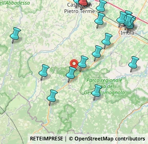 Mappa Via Budriolo, 40021 Borgo Tossignano BO, Italia (10.714)