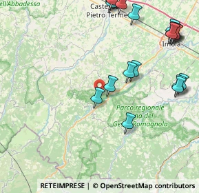 Mappa Via Budriolo, 40021 Borgo Tossignano BO, Italia (11.0625)
