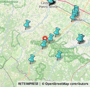 Mappa Via Budriolo, 40021 Borgo Tossignano BO, Italia (10.854)
