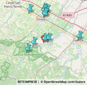 Mappa Via Friuli, 48025 Riolo Terme RA, Italia (8.07333)