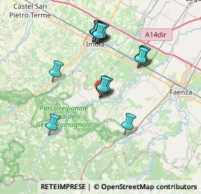 Mappa Via Friuli, 48025 Riolo Terme RA, Italia (6.84706)