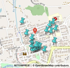 Mappa Via Friuli, 48025 Riolo Terme RA, Italia (0.229)