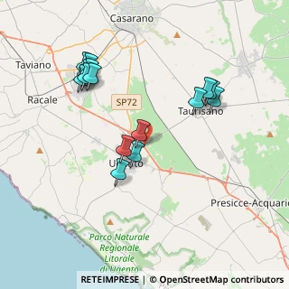 Mappa 73059 LE, 73059 Ugento LE, Italia (4.22733)