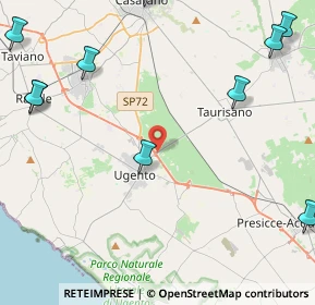 Mappa 73059 LE, 73059 Ugento LE, Italia (7.05909)