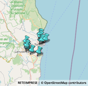 Mappa Porto Turistico, 08048 Tortolì NU, Italia (9.488)