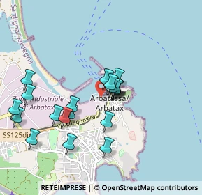 Mappa Porto Turistico, 08048 Tortolì NU, Italia (0.906)