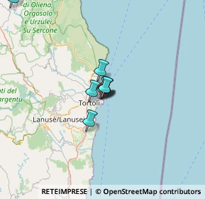 Mappa Via Ogliastra, 08048 Tortolì NU, Italia (23.20154)