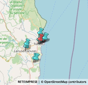 Mappa Via Ogliastra, 08048 Tortolì NU, Italia (8.16091)