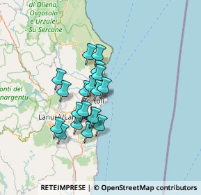 Mappa Zona Industriale, 08048 Tortolì NU, Italia (10.98316)