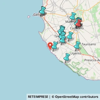 Mappa Via Campore, 73055 Racale LE, Italia (9.1)