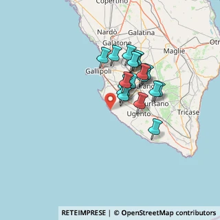 Mappa Via Campore, 73055 Racale LE, Italia (11.47316)