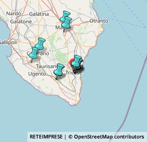 Mappa 73039 Ruffano LE, Italia (8.41917)