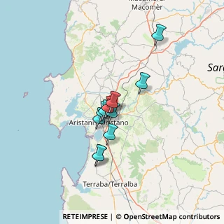 Mappa Via delle Mimose, 09070 Siamaggiore OR, Italia (10.25727)