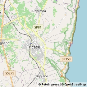 Mappa Tricase