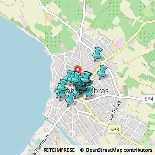 Mappa Vico de Castro, 09072 Cabras OR, Italia (0.284)