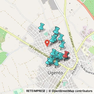 Mappa Via V. Armida, 73059 Ugento LE, Italia (0.3935)