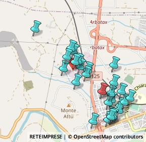 Mappa Zona artigianale Monte Attu, 08048 Tortolì NU, Italia (0.57241)