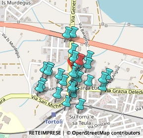 Mappa Via Olbia, 08048 Tortolì NU, Italia (0.18667)